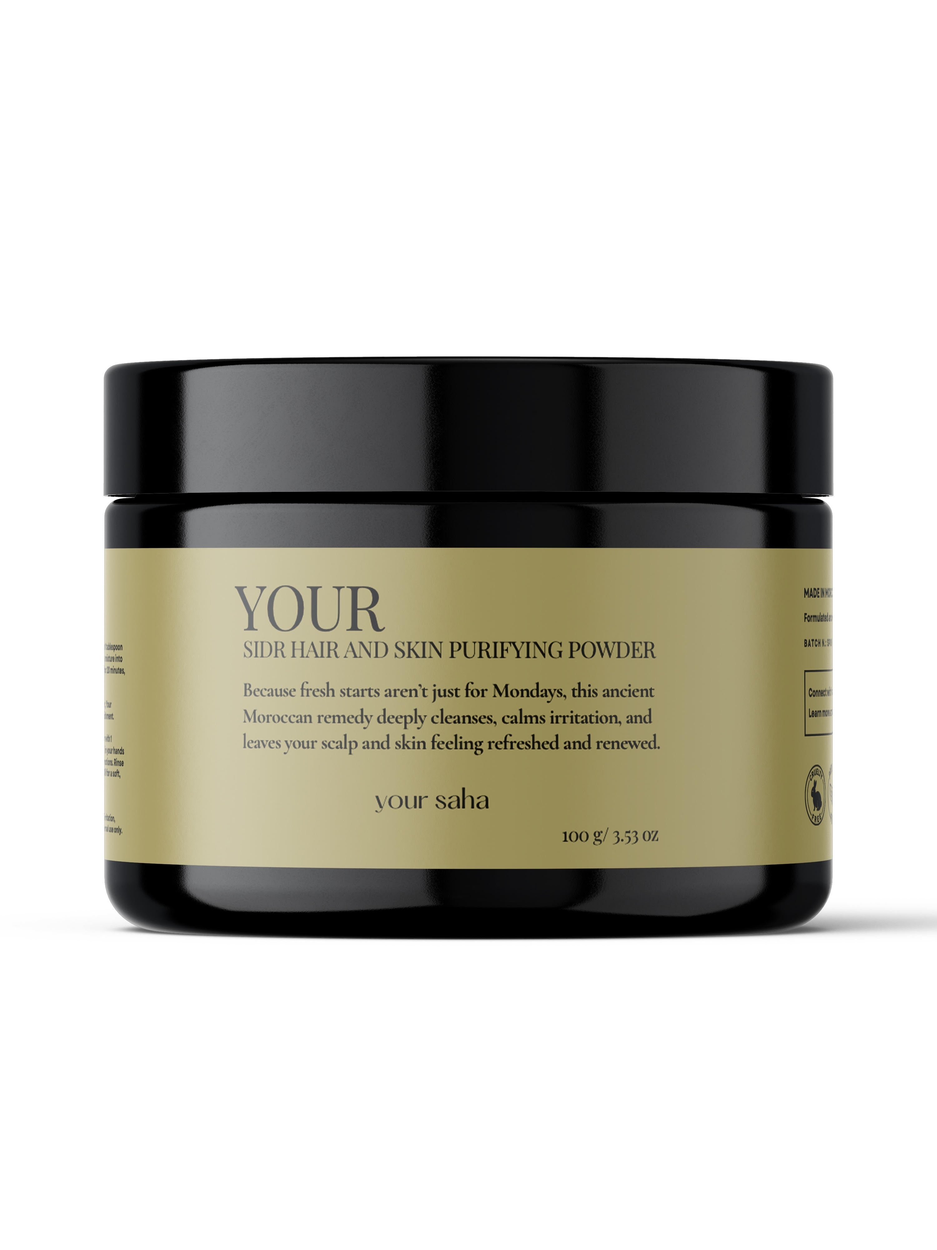 The Moroccan Detox Your Skin and Scalp Crave