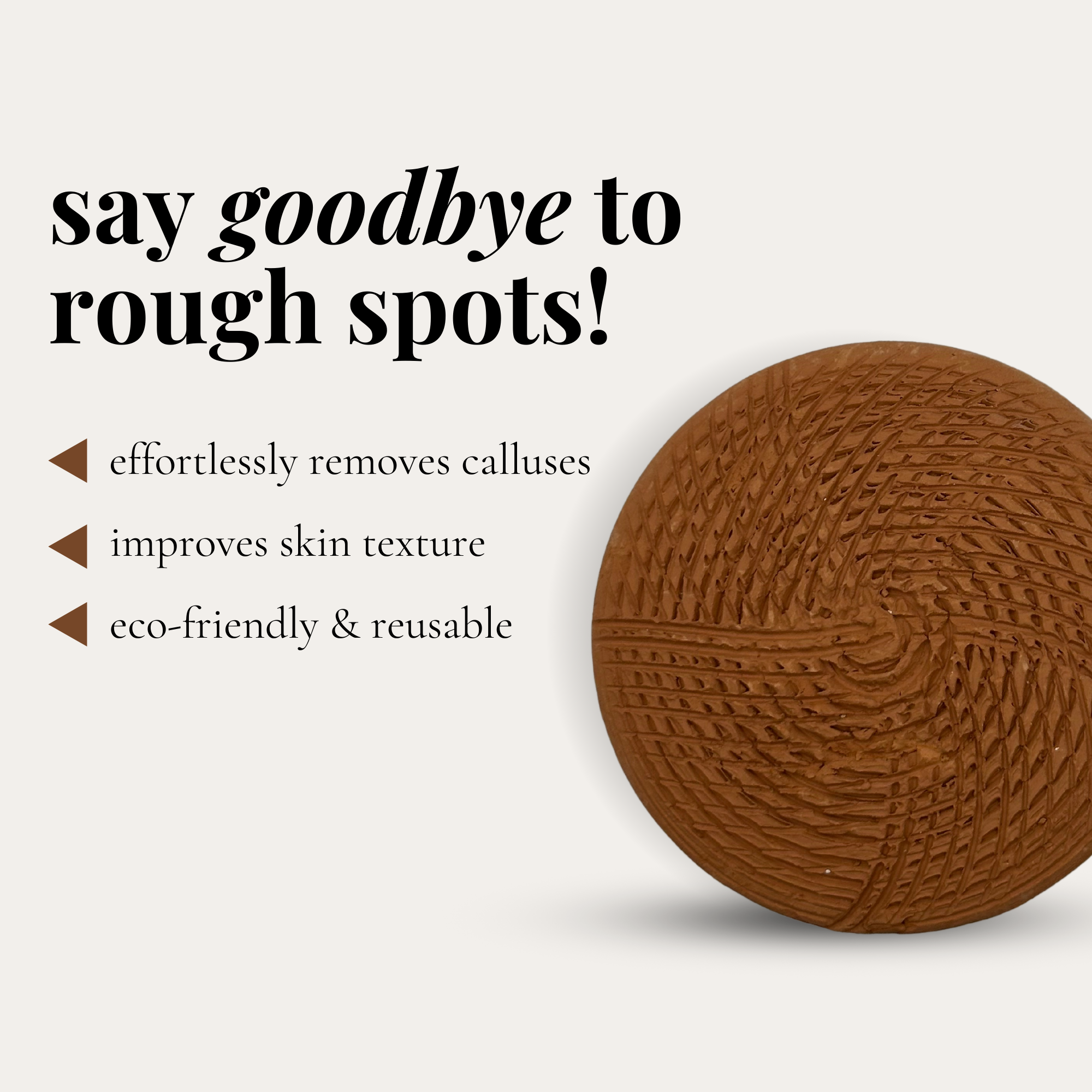 Your M'hekka Foot Exfoliator Tool
