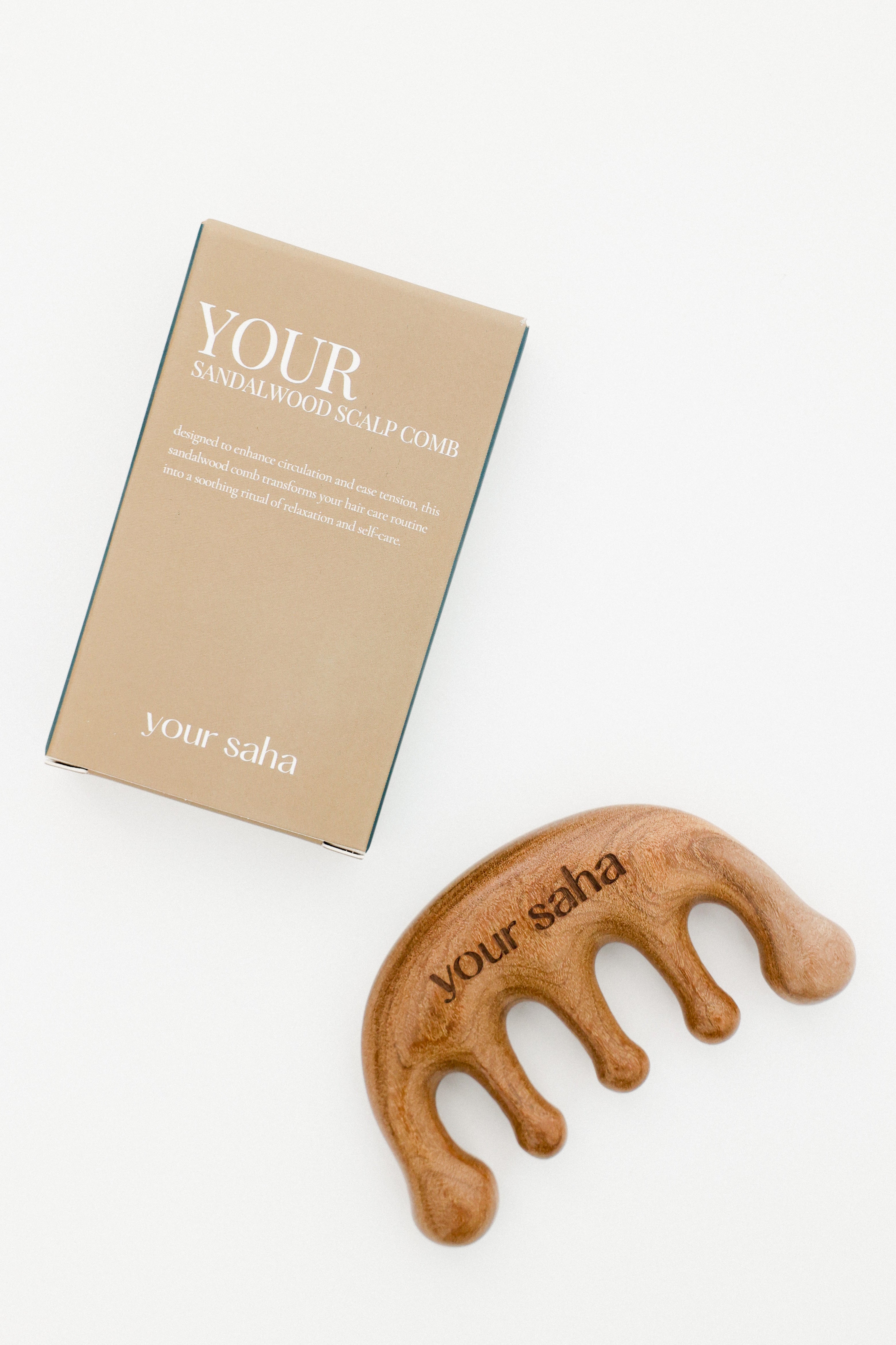 Your Sandalwood Scalp Comb