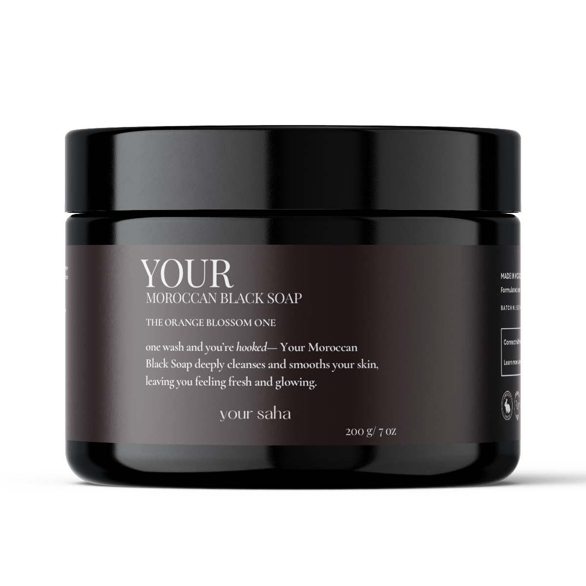 Your Moroccan Black Soap
